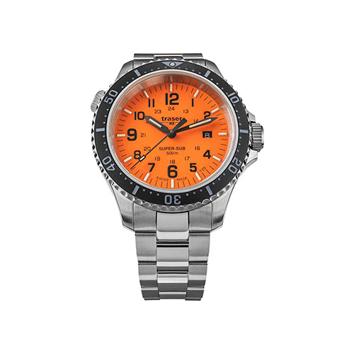 Швейцарские наручные мужские часы Traser TR.109381. Коллекция Diver