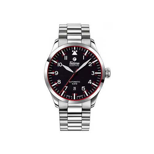 Наручные мужские часы Tutima 6105-02. Коллекция Flieger