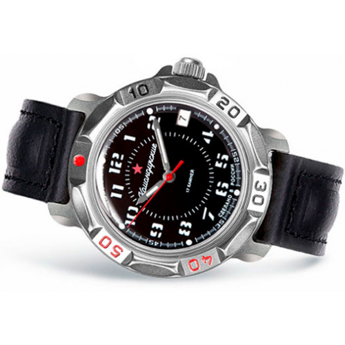 Российские наручные мужские часы Vostok 2414.00-816186. Коллекция Командирские
