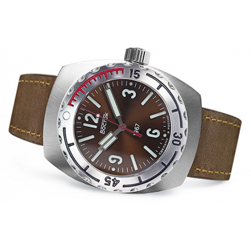 Российские наручные мужские часы Vostok 2415.00-190040. Коллекция Амфибия