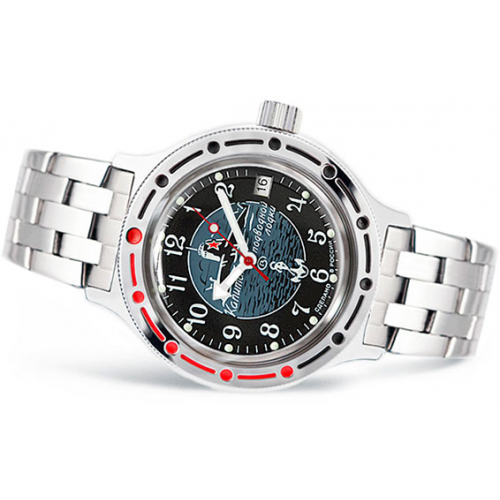 Российские наручные мужские часы Vostok 2416.00-420831. Коллекция Амфибия