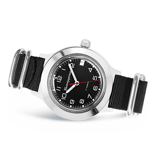 Российские наручные мужские часы Vostok 2416.00-92175B. Коллекция Командирские
