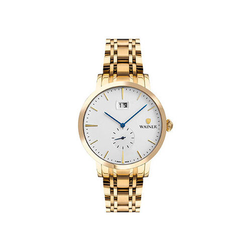 Швейцарские наручные мужские часы Wainer WA.01881C. Коллекция Classic