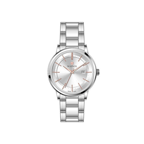 Швейцарские наручные мужские часы Wainer WA.11180B. Коллекция Classic