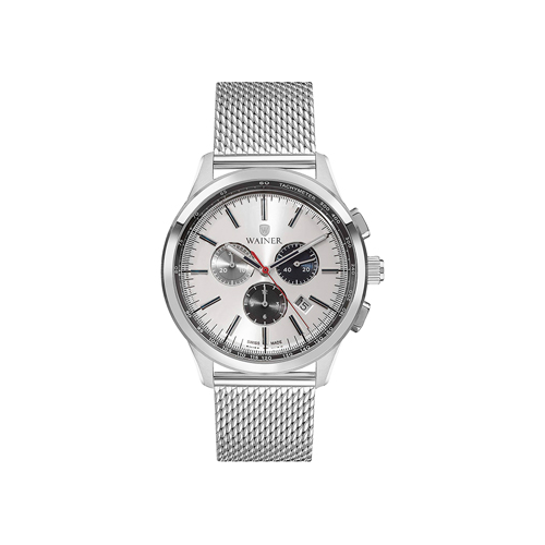 Швейцарские наручные мужские часы Wainer WA.12340D. Коллекция Classic