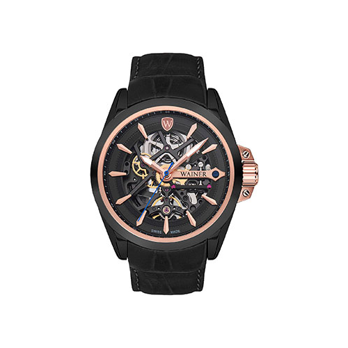 Швейцарские наручные мужские часы Wainer WA.25677E. Коллекция Automatic