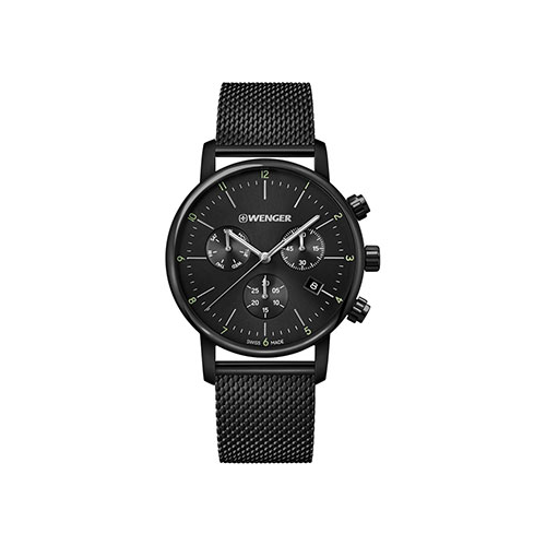 Швейцарские наручные мужские часы Wenger 01.1743.116. Коллекция Urban Classic Chrono
