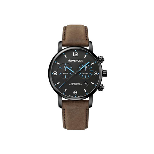 Швейцарские наручные мужские часы Wenger 01.1743.112. Коллекция Urban Metropolitan Chrono