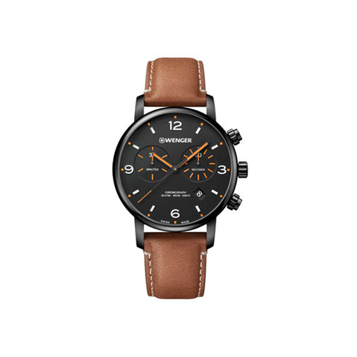 Швейцарские наручные мужские часы Wenger 01.1743.113. Коллекция Urban Metropolitan Chrono