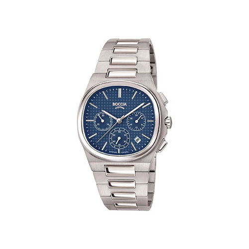 Наручные мужские часы Boccia 3740-01. Коллекция Chronograph