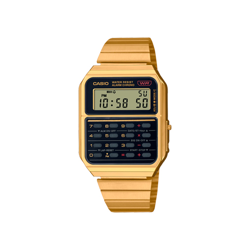 Японские наручные мужские часы Casio CA-500WEG-1A. Коллекция Vintage