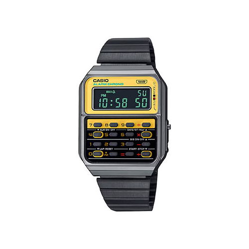 Японские наручные мужские часы Casio CA-500WEGG-9B. Коллекция Vintage