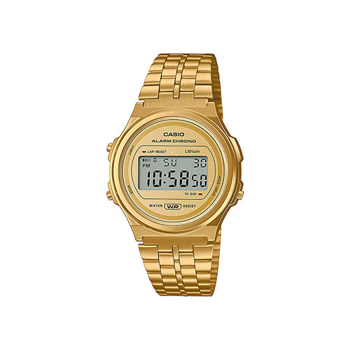 Японские наручные мужские часы Casio A171WEG-9AEF. Коллекция Vintage