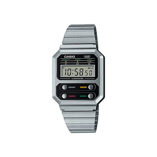 Японские наручные мужские часы Casio A100WE-1AEF. Коллекция Vintage
