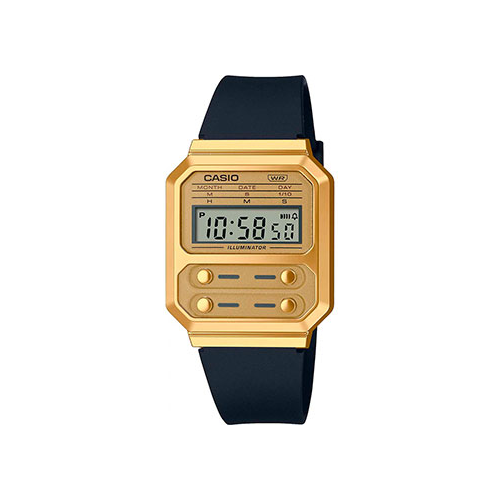Японские наручные мужские часы Casio A100WEFG-9A. Коллекция Vintage