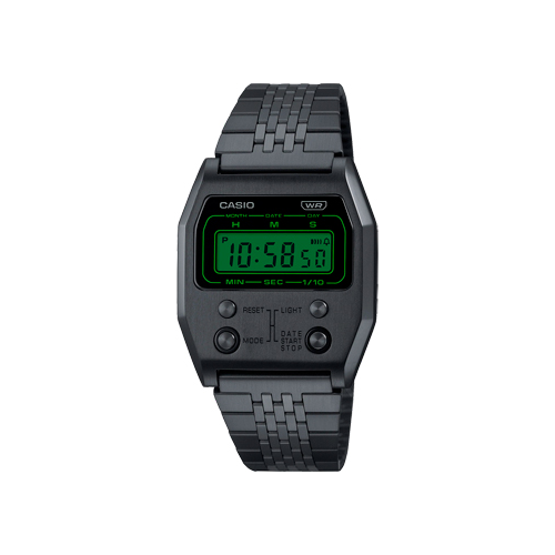 Японские наручные мужские часы Casio A1100B-1. Коллекция Vintage