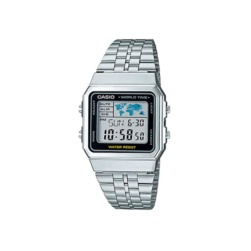 Японские наручные мужские часы Casio A500WA-1. Коллекция Vintage