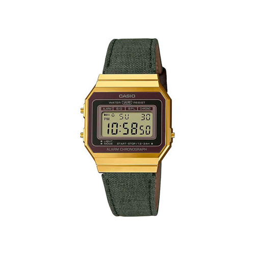 Японские наручные мужские часы Casio A700WEGL-3A. Коллекция Vintage