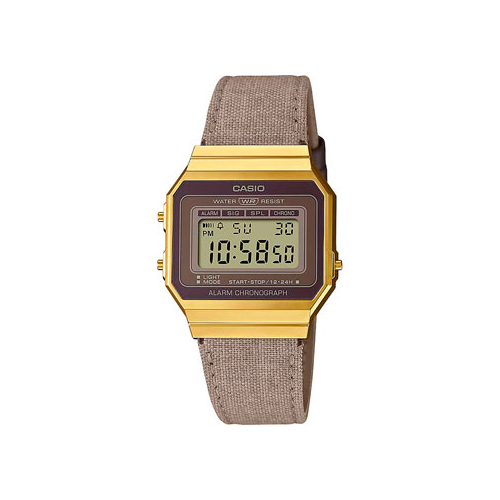 Японские наручные мужские часы Casio A700WEGL-5A. Коллекция Vintage