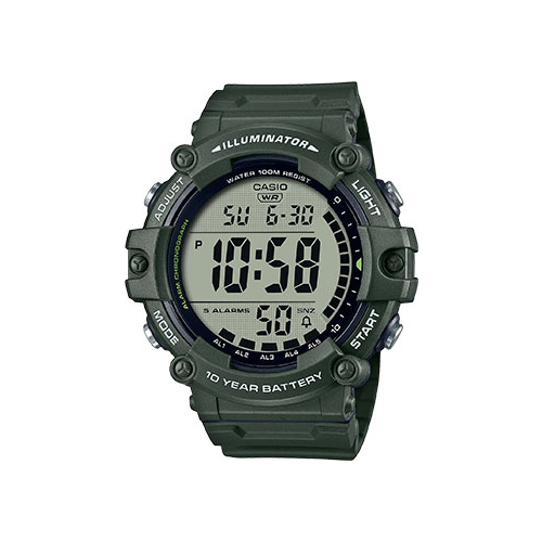 Японские наручные мужские часы Casio AE-1500WHX-3A. Коллекция Digital