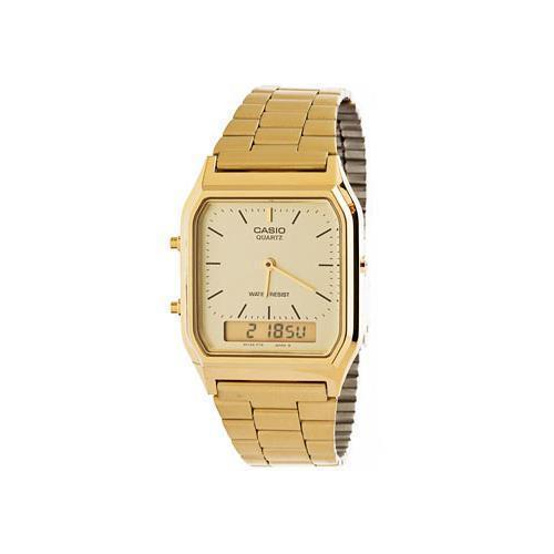 Японские наручные мужские часы Casio AQ-230GA-9D. Коллекция Ana-Digi