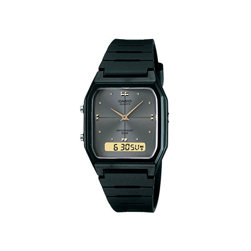 Японские наручные мужские часы Casio AW-48HE-8A. Коллекция Ana-Digi