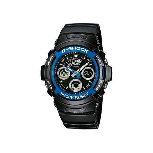 Японские наручные мужские часы Casio AW-591-2A. Коллекция G-Shock