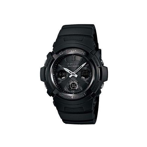 Японские наручные мужские часы Casio AWG-M100B-1A. Коллекция G-Shock