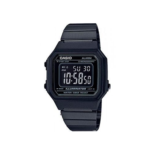 Японские наручные мужские часы Casio B650WB-1B. Коллекция Vintage
