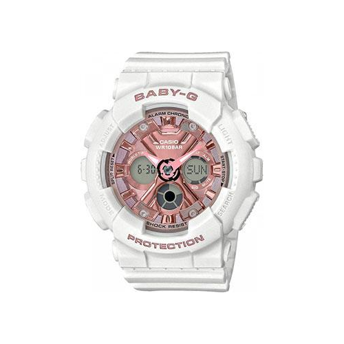 Японские наручные женские часы Casio BA-130-7A1ER. Коллекция Baby-G