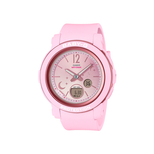 Японские наручные женские часы Casio BGA-290DS-4A. Коллекция Baby-G