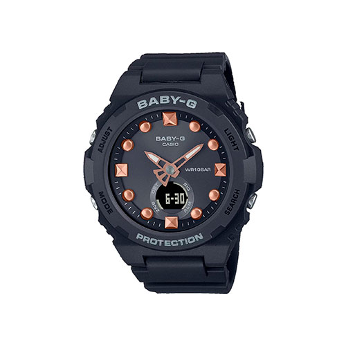 Японские наручные женские часы Casio BGA-320-1A. Коллекция Baby-G