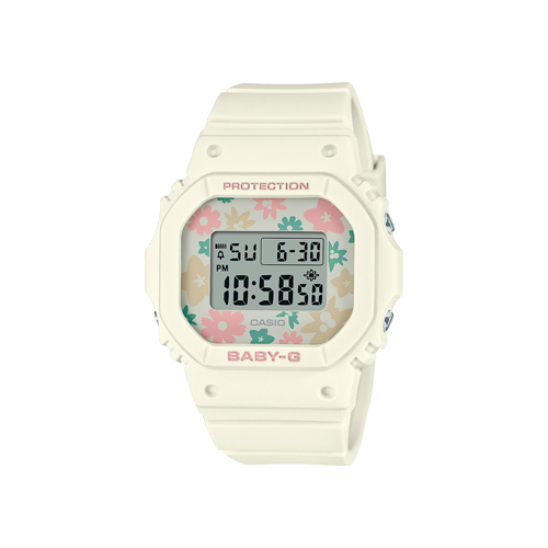 Японские наручные женские часы Casio BGD-565RP-7. Коллекция Baby-G