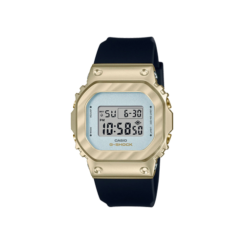 Японские наручные женские часы Casio GM-S5600BC-1. Коллекция G-Shock