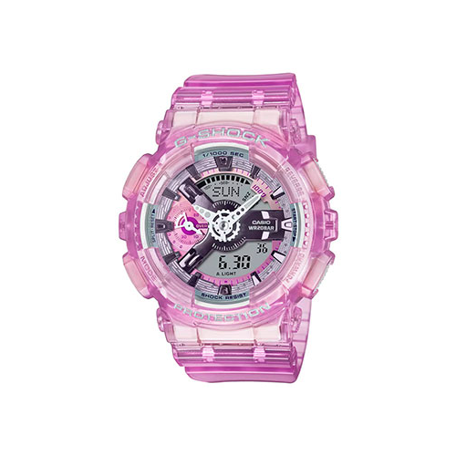 Японские наручные мужские часы Casio GMA-S110VW-4A. Коллекция G-Shock