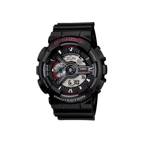 Японские наручные мужские часы Casio GA-110-1A. Коллекция G-Shock