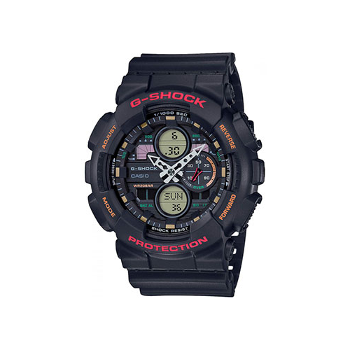 Японские наручные мужские часы Casio GA-140-1A4ER. Коллекция G-Shock