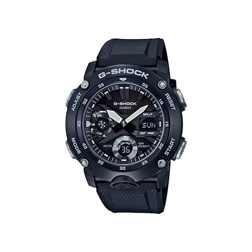Японские наручные мужские часы Casio GA-2000S-1ADR. Коллекция G-Shock
