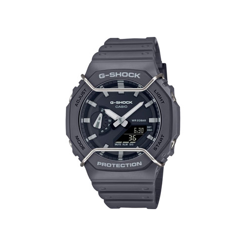 Японские наручные мужские часы Casio GA-2100PTS-8A. Коллекция G-Shock