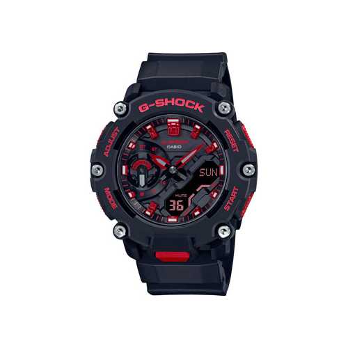 Японские наручные мужские часы Casio GA-2200BNR-1A. Коллекция G-Shock