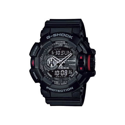 Японские наручные мужские часы Casio GA-400-1B. Коллекция G-Shock