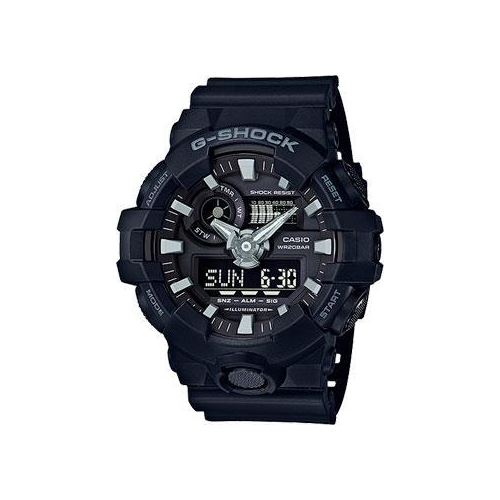 Японские наручные мужские часы Casio GA-700-1B. Коллекция G-Shock