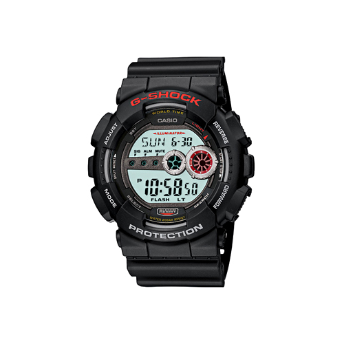 Японские наручные мужские часы Casio GD-100-1A. Коллекция G-Shock