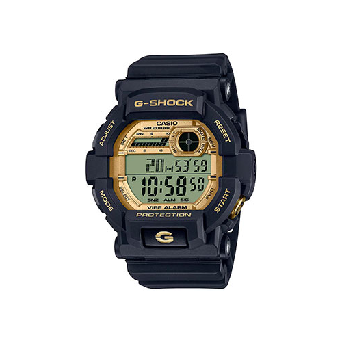 Японские наручные мужские часы Casio GD-350GB-1. Коллекция G-Shock