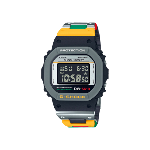 Японские наручные мужские часы Casio DW-5610MT-1. Коллекция G-Shock
