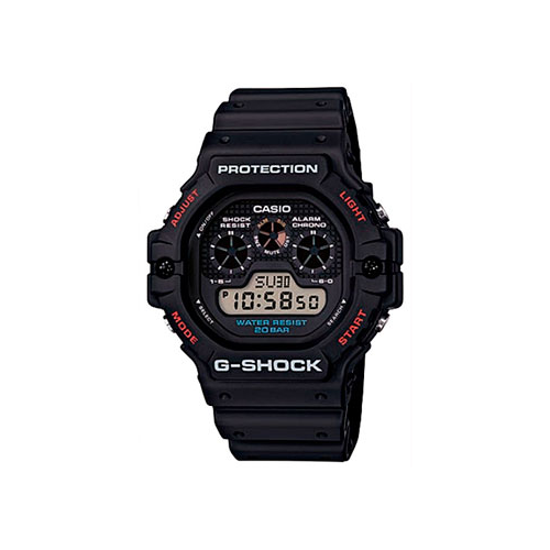 Японские наручные мужские часы Casio DW-5900-1ER. Коллекция G-Shock