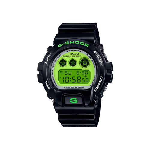 Японские наручные мужские часы Casio DW-6900RCS-1. Коллекция G-Shock