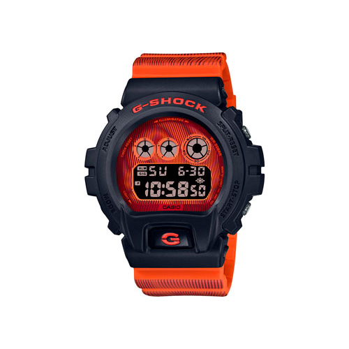 Японские наручные мужские часы Casio DW-6900TD-4. Коллекция G-Shock