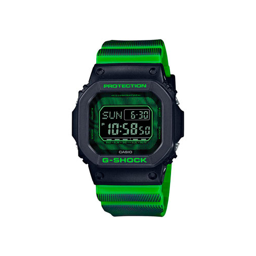 Японские наручные мужские часы Casio DW-D5600TD-3. Коллекция G-Shock