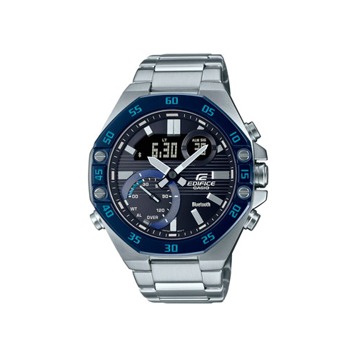 Японские наручные мужские часы Casio ECB-10DB-1B. Коллекция Edifice